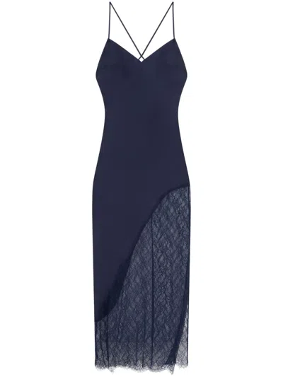 Donde Esteban Midnight Dress In Blue