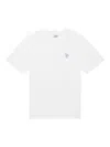Donde Esteban Print Cotton T-shirt In White