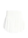Donde Esteban Ruffled Mini Skirt In Multi