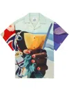 Donde Esteban Salpicon Shirt In Blue