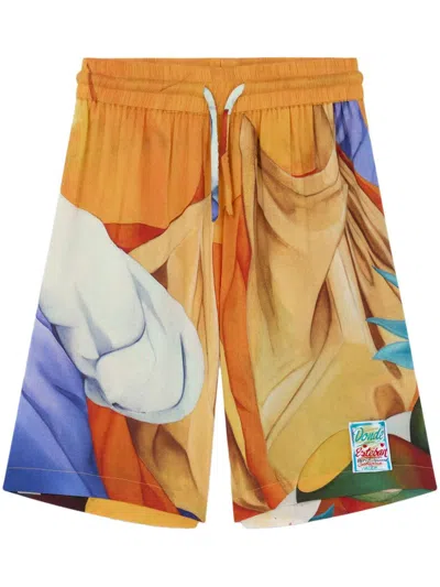 Donde Esteban Salpicon Shorts In Orange