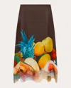 Donde Esteban Salpicon Skirt In Brown