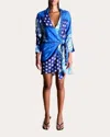 Donde Esteban Midnight Dress In Blue