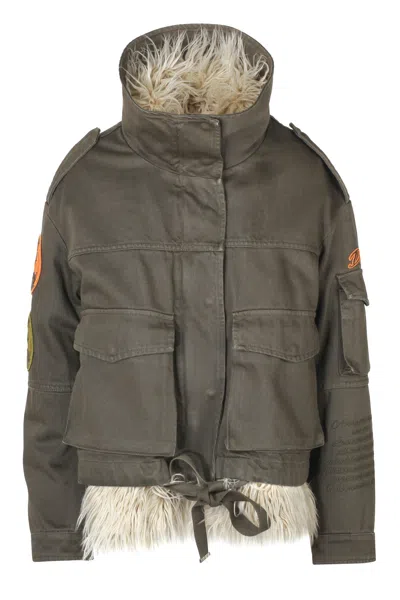 Dondup - Jacket - 440590 - Military In Green