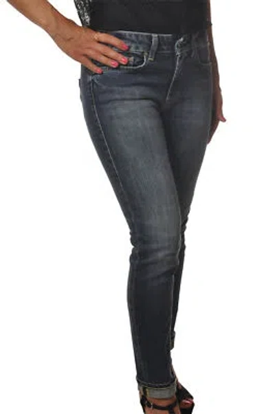 Pre-owned Dondup - Jeans-pants-slim Fit - Woman - Denim - 6396628i191020 In See The Description Below