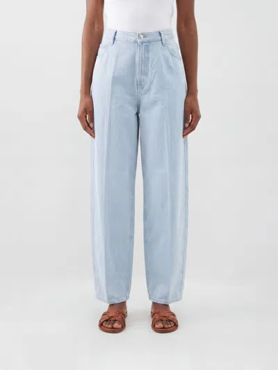 Dondup Jeans Woman Color Gnawed Blue