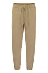 Dondup Alba - Cotton Jogger Trousers