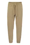 Dondup Alba - Cotton Jogger Trousers