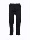 Dondup Alex Super Skinny Jeans In Stretch Denim In Black