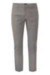 Dondup Alfredo - Slim-fit Cotton Trousers
