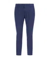 Dondup Men's Alfredo - Slim-fit Cotton Trousers In Blue
