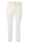 Dondup Men's Alfredo - Slim-fit Cotton Trousers In White