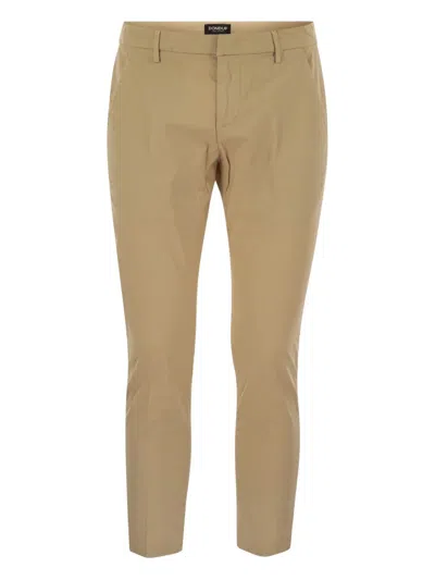 Dondup Alfredo Pockets Trousers In Brown