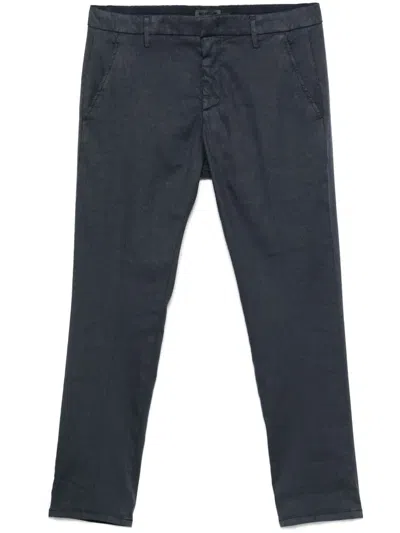 Dondup Gaubert Slim-fit Chinos In Black