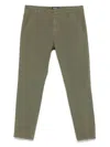 Dondup Alfredo Trousers In Green