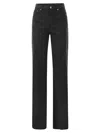 Dondup Amber - Wide-leg Jeans In Black