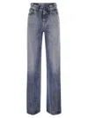 Dondup Amber - Wide-leg Jeans In Medium Denim