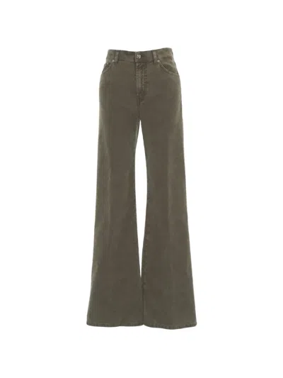 Dondup Amber Corduroy Trousers In Brown