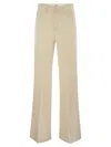 Dondup Amber Five Pocket Wide Leg Trousers