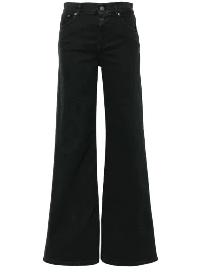 Dondup High-waisted Black Jeans