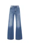 Dondup Mid-rise Flared Jeans In Blue