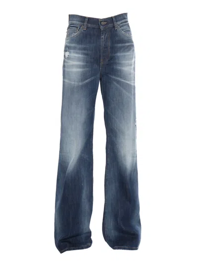 Dondup Pantalone Amber In Blue | ModeSens