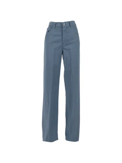 Dondup Amber Trousers In Blue