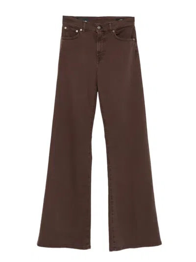 Dondup Amber Trousers In Brown