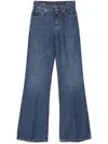 Dondup Amber Wide Flared Jeans