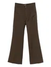 Dondup Amely Trousers In Brown