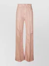 Dondup Amely Trousers Front Back Pockets In Pink