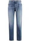 Dondup Andi5-pocket Straight-leg Jeans In Blue