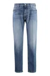 Dondup Andi5-pocket Straight-leg Jeans In Blue