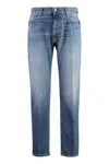 Dondup Andi5-pocket Straight-leg Jeans In Denim