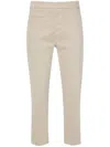 Dondup Ariel Trousers In Neutrals