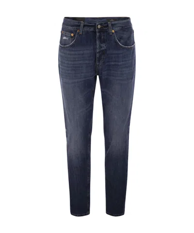 Dondup Baggy Jeans In Navy
