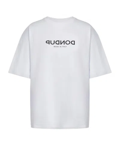 Dondup Basic Crew-neck T-shirt In White