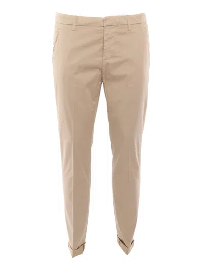 DONDUP BEIGE CHINO TROUSERS