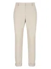 Dondup Cuffed Slim Fit Pants