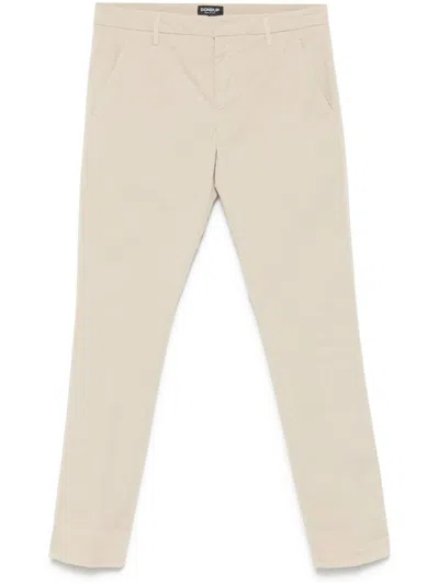 DONDUP BEIGE GAUBERT TROUSERS