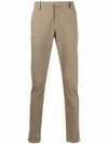 Dondup Gaubert Casual Trousers In Beige