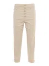 Dondup Trousers Featuring Bottom Cuffs And 5 Pockets In Multi
