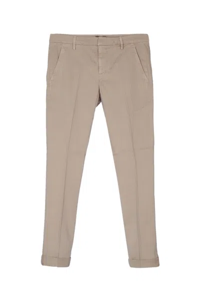 Dondup Pants With Pocket America In Neutral