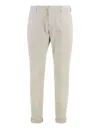 Dondup Trousers Back Pockets Belt Loops Side Pockets