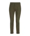 Dondup Men's Gaubert - Slim Milleraies Trousers In Green