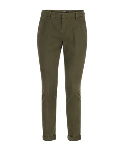 DONDUP BELT-LINED CASUAL PANTS