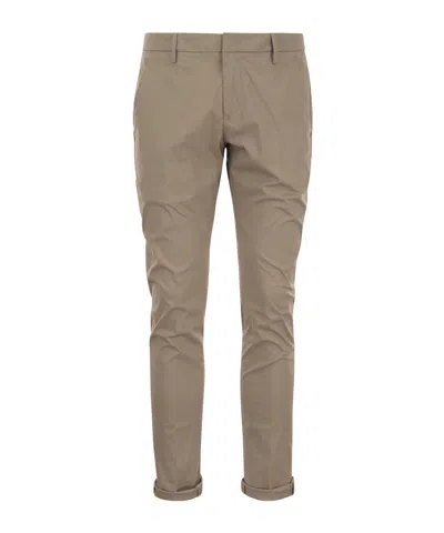 DONDUP BELT-LINED CASUAL PANTS