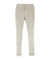 Dondup Trousers With Back Pockets And Rolled Cuffs In Neutral