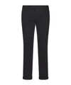 Dondup Belt-lined Casual Pants In Black