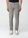 Dondup Belt-lined Casual Pants In Gray